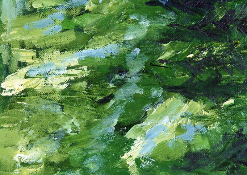 Green Foliage Texture — Textured