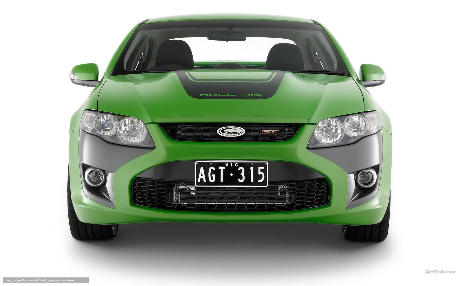 green ford boss 315 car