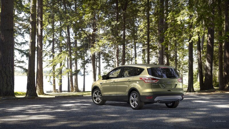 Green Ford Escape