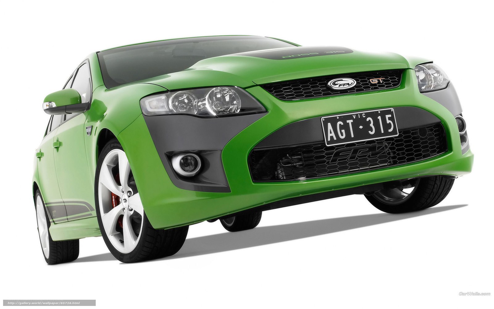 green ford falcon gt