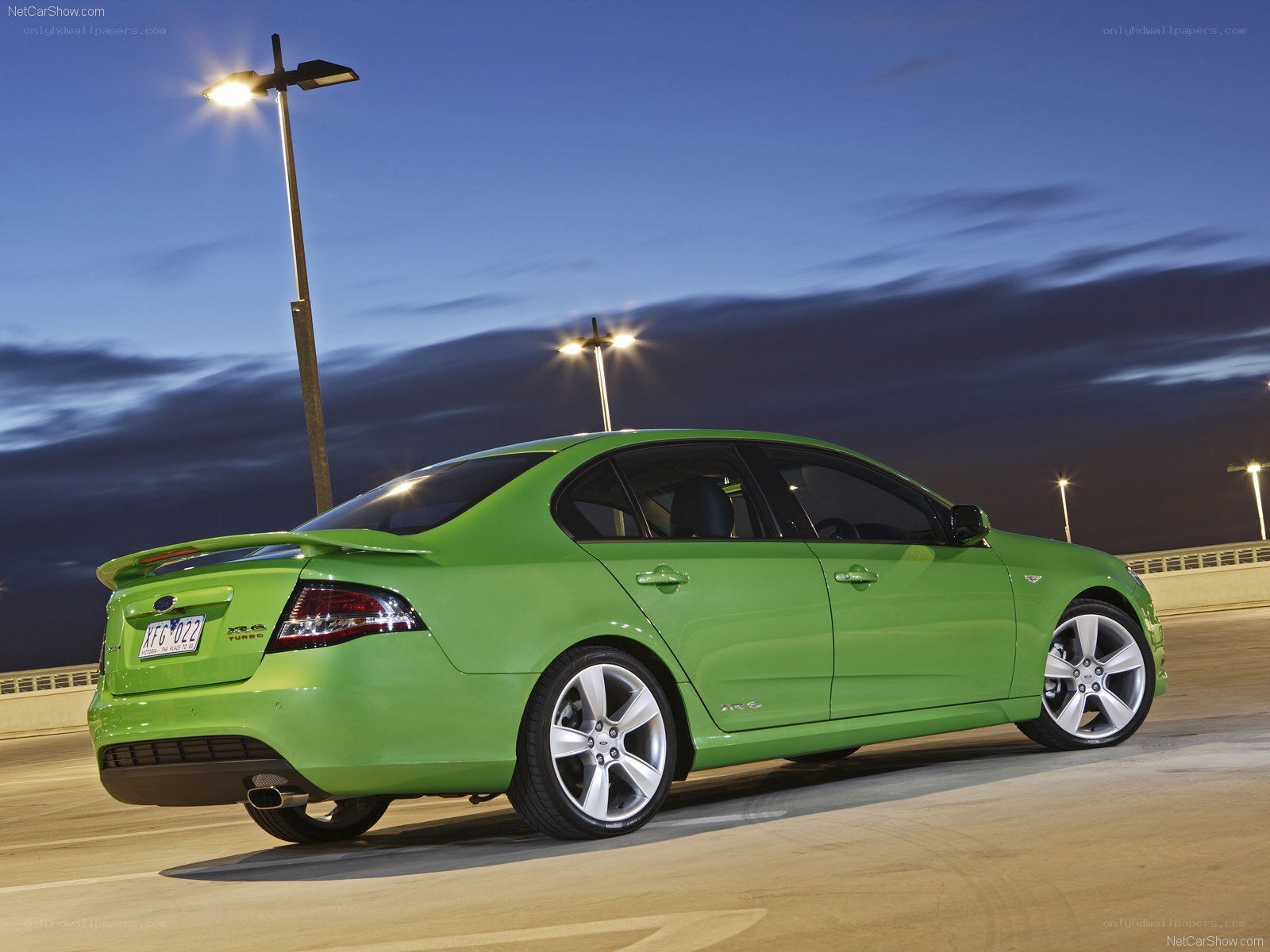 green ford falcon xr6