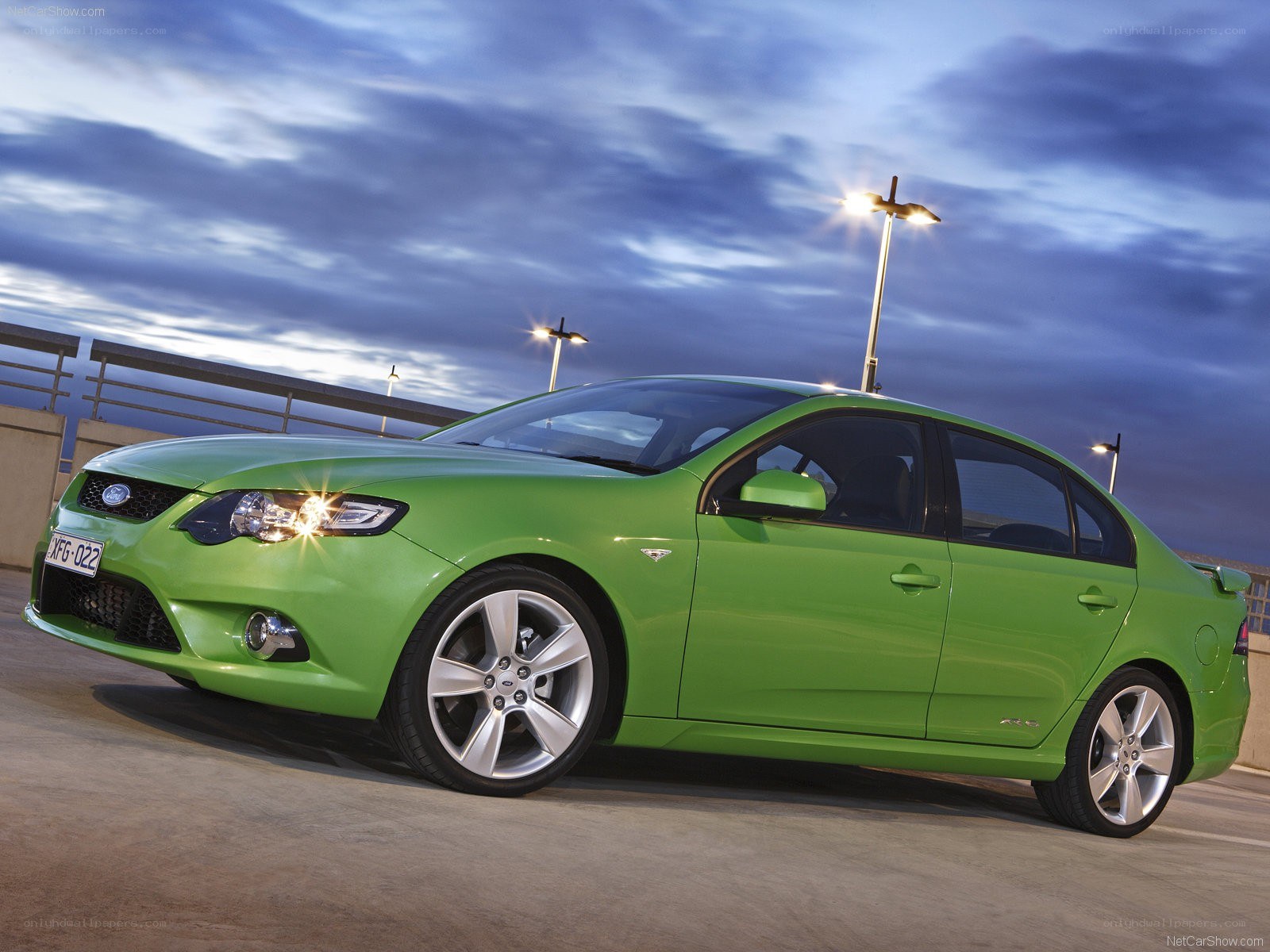 green ford falcon xr6
