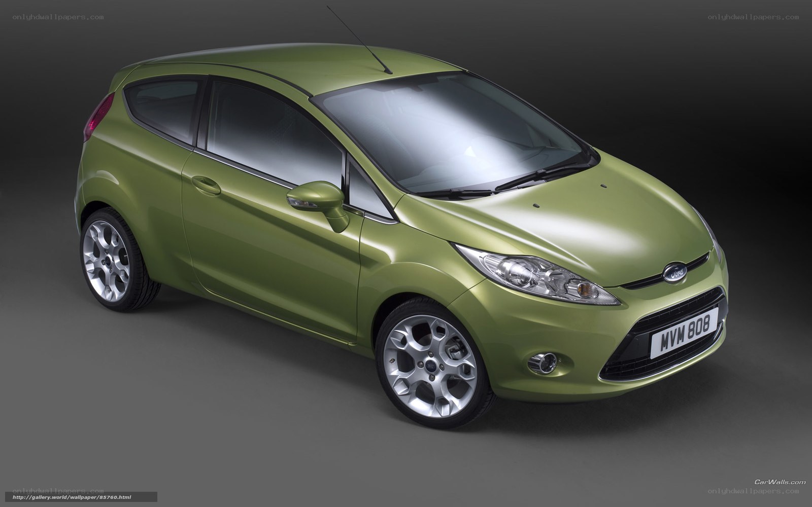 green ford fiesta hatchback