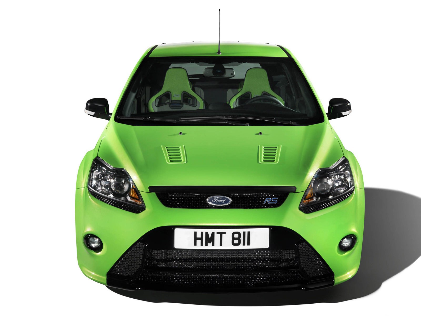 green ford focus rs
