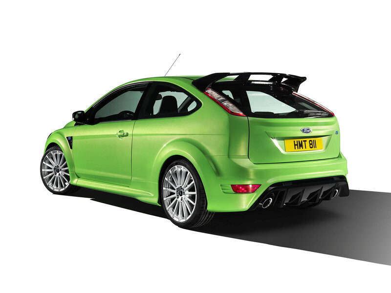 Green Ford Focus Rs — Lime Green, Neutral