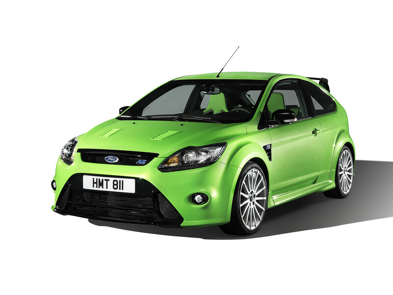 Green Ford Focus Rs — Lime Green