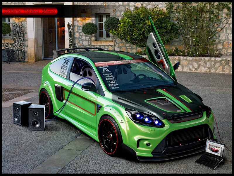 Green Ford Focus Showcar