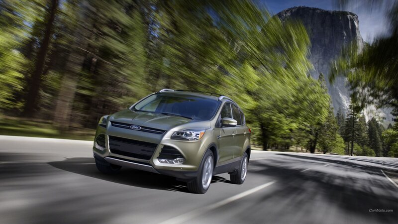 Green Ford Suv