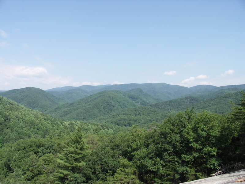 Green Forested Mountains — Serene, Afternoon, Photograph, Trees, Hills
