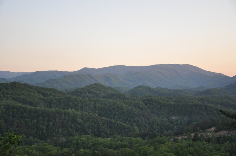 Green Forested Mountains — Serene