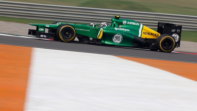 Green Formula One Car — Dynamic, Afternoon, Photograph, Race Track, Driver