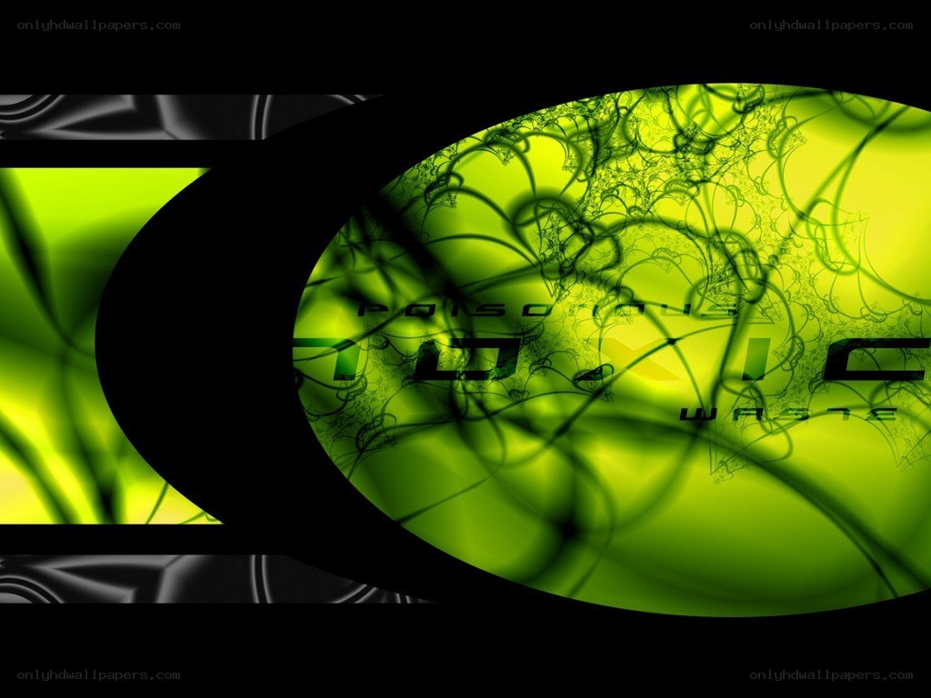 green fractal abstract design