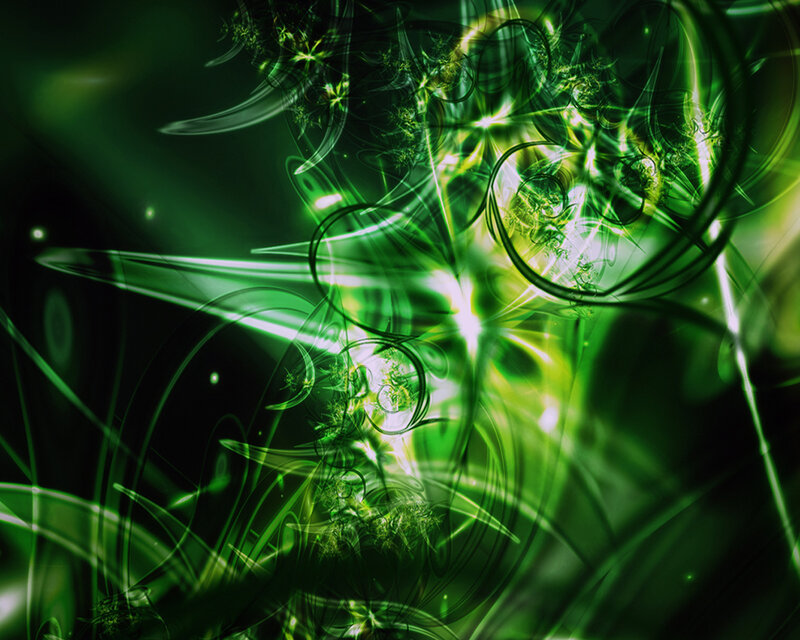 Green fractal energy burst