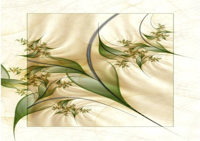 Green Fractal Leaves