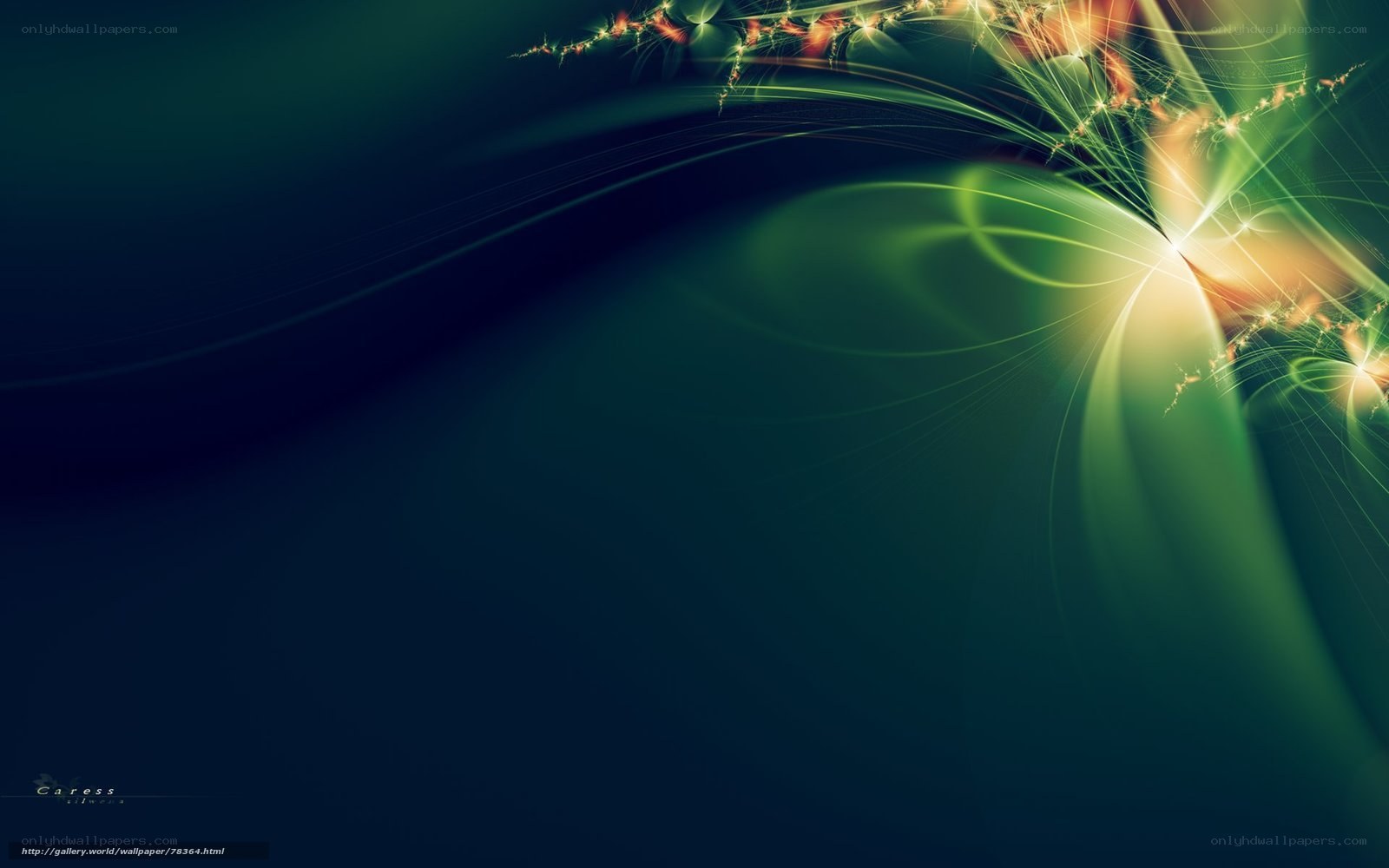 green fractal light design