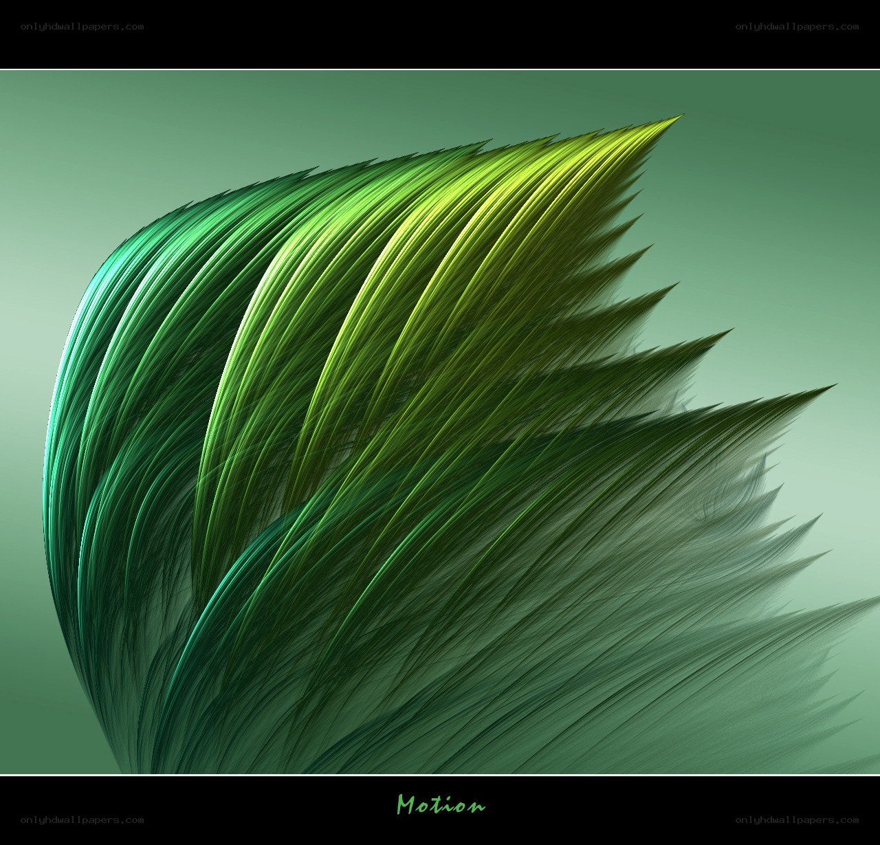 Green Fractal Motion