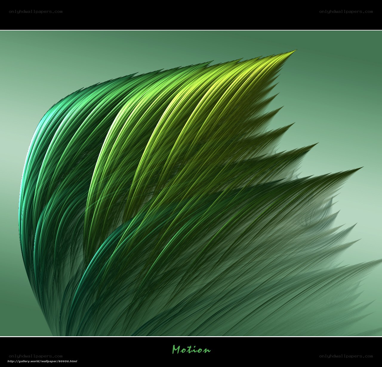 Green Fractal Motion
