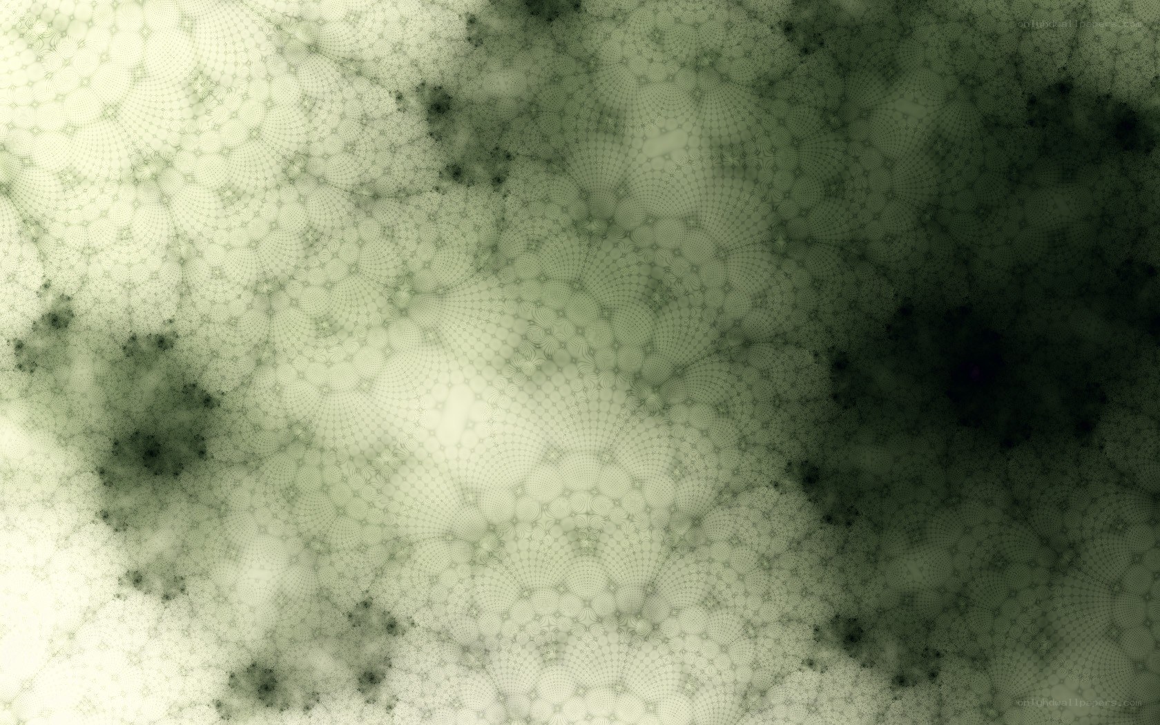 green fractal pattern