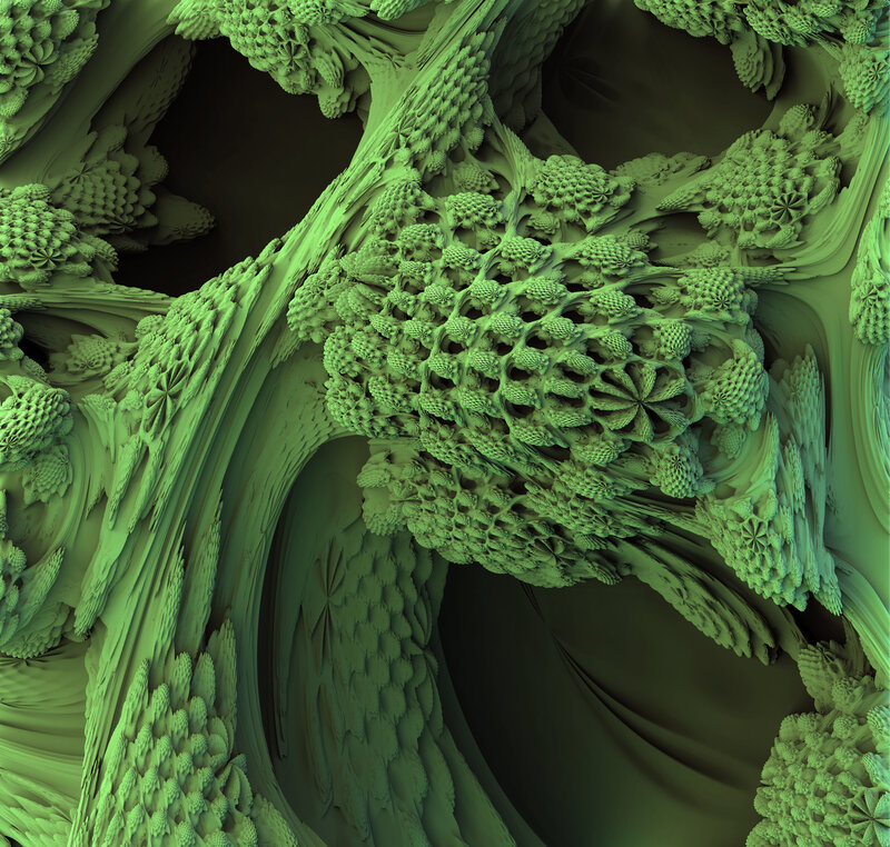 Green fractal structure