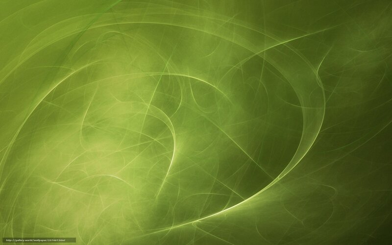 Green Fractal Swirls — Calm