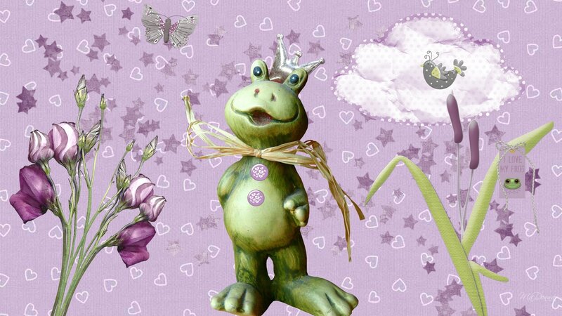 Green Frog Figurine