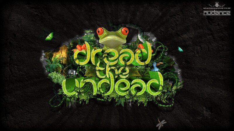 Green Frog in Jungle