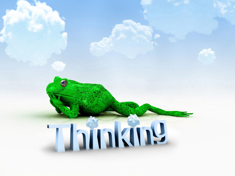 Green Frog Thinking