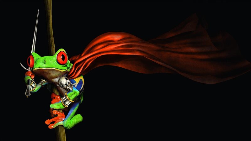 Green Frog Warrior