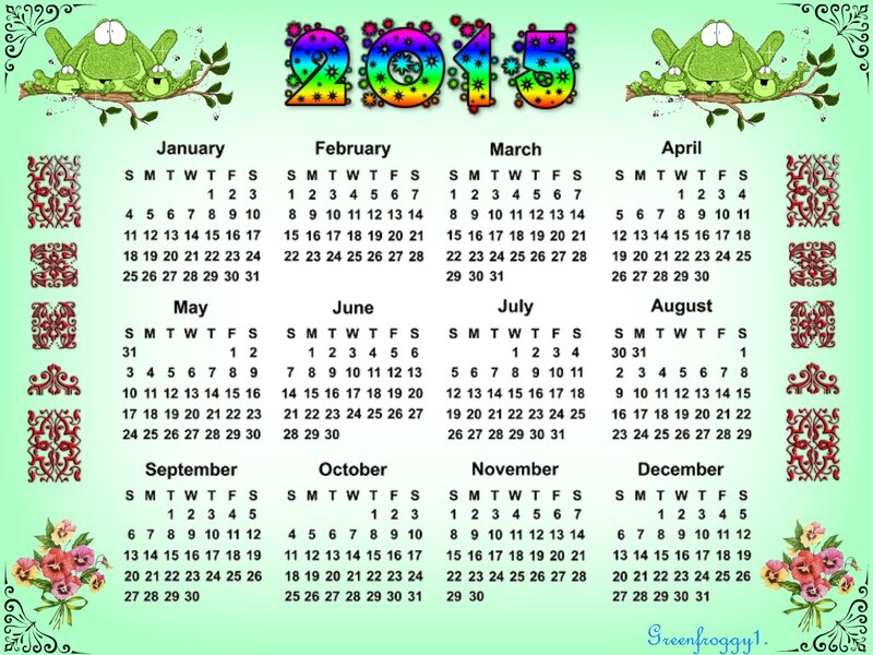 Green Frogs on Branch