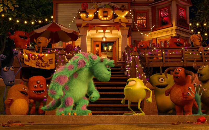 Green Furry Monster