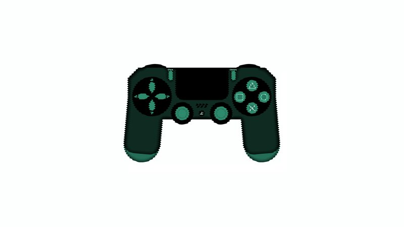 Green Game Controller — Neutral