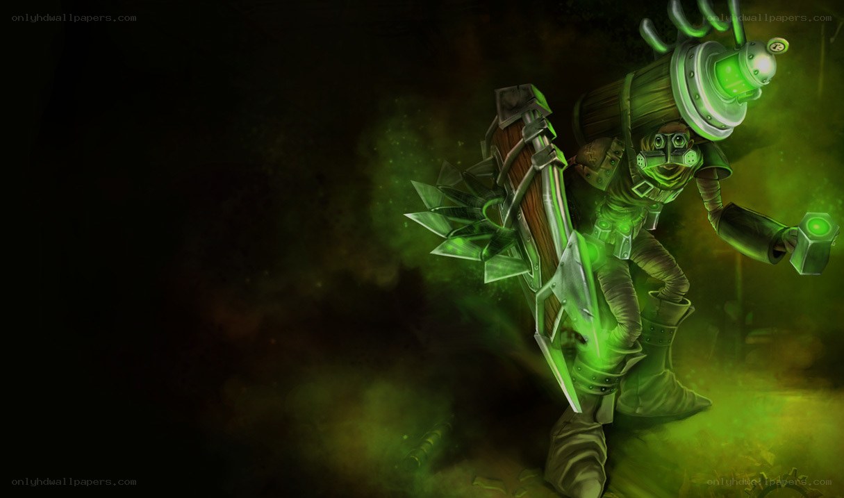 green gas bomb character