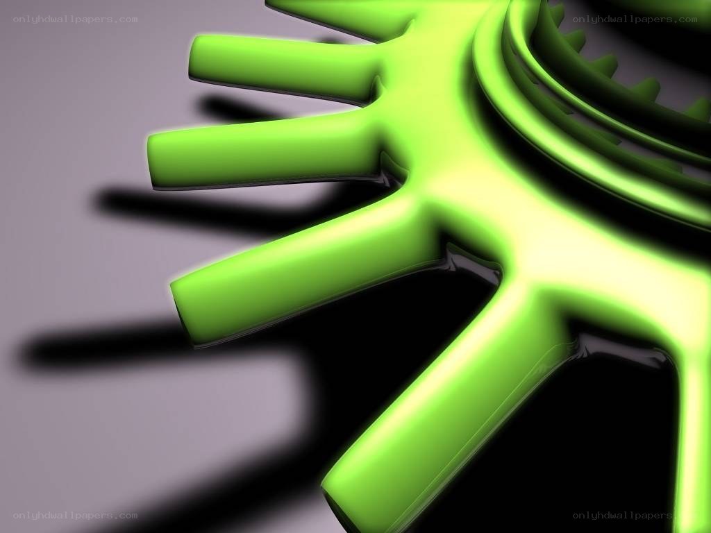 green gear mechanism