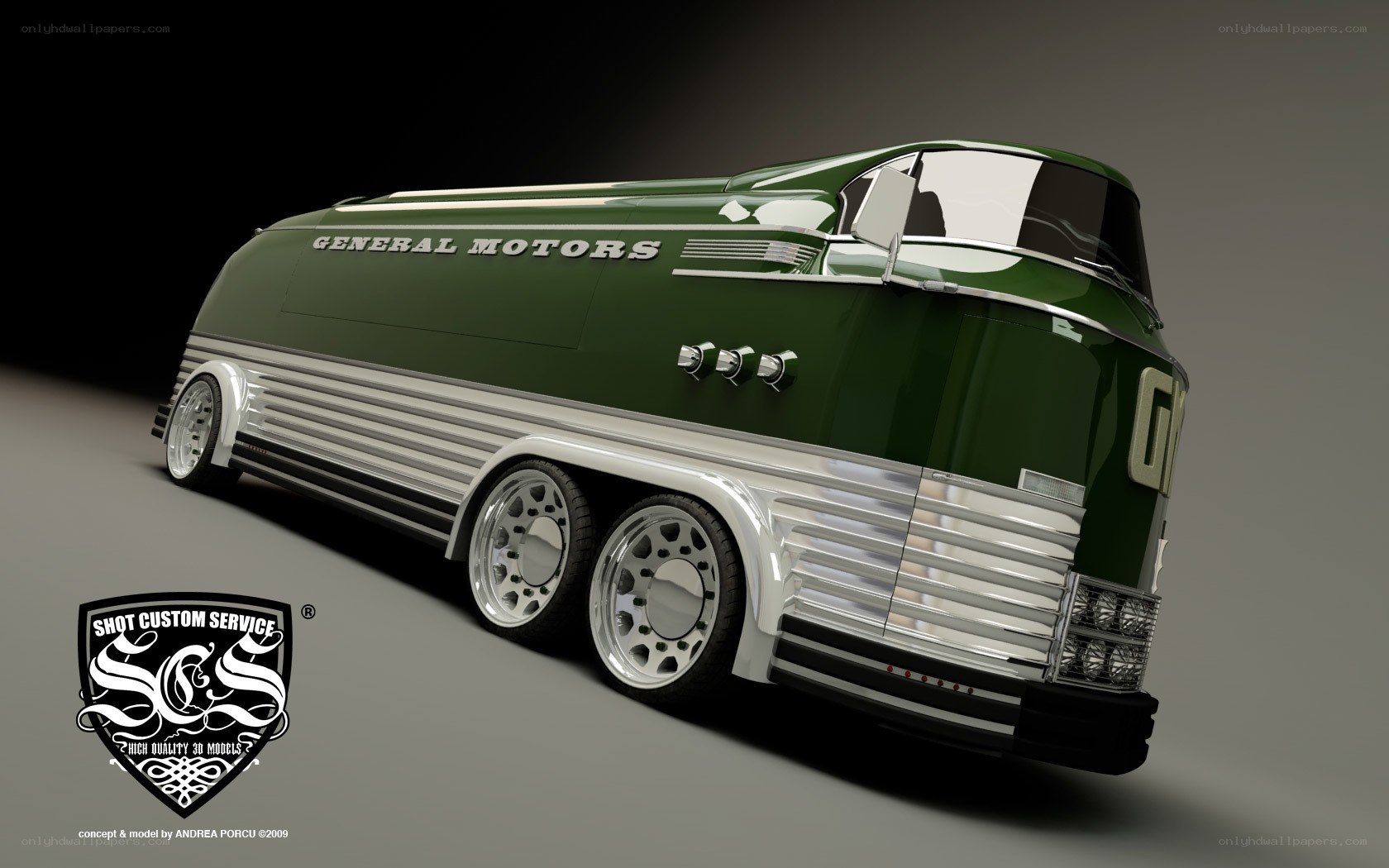 Green General Motors concept bus