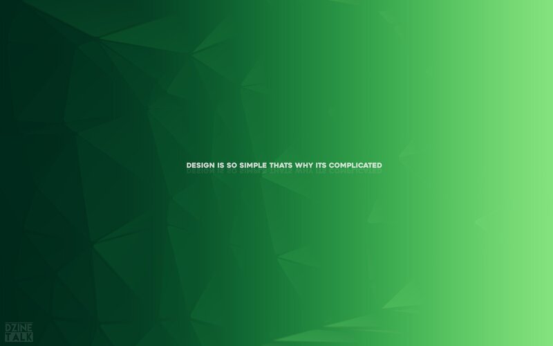 Green Geometric Background