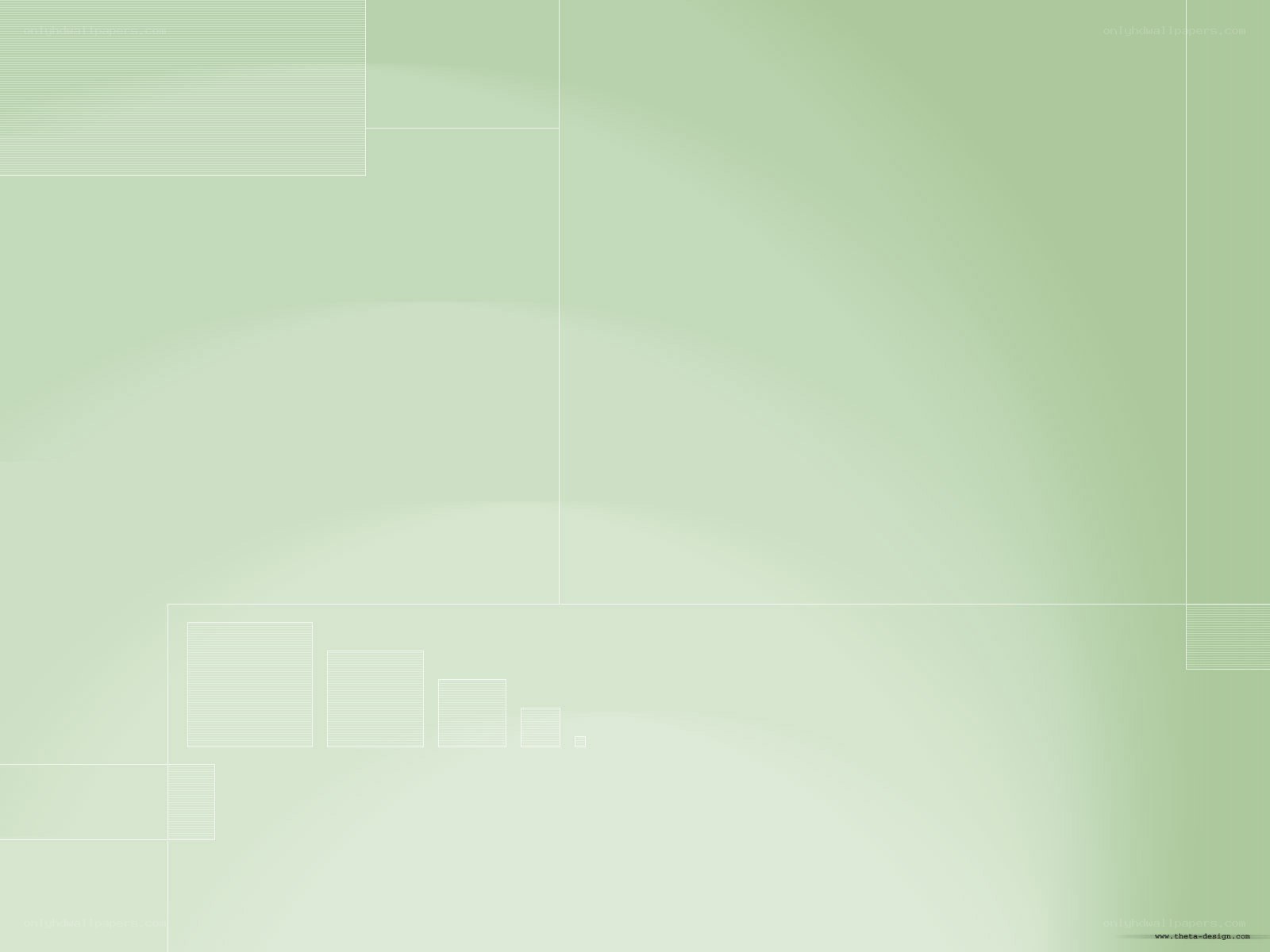 green geometric pattern