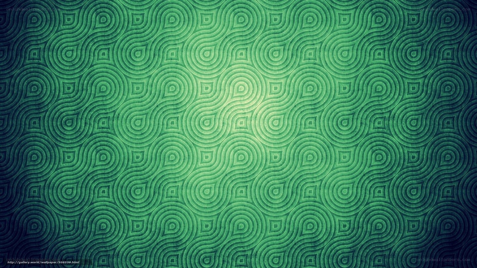 green geometric pattern background