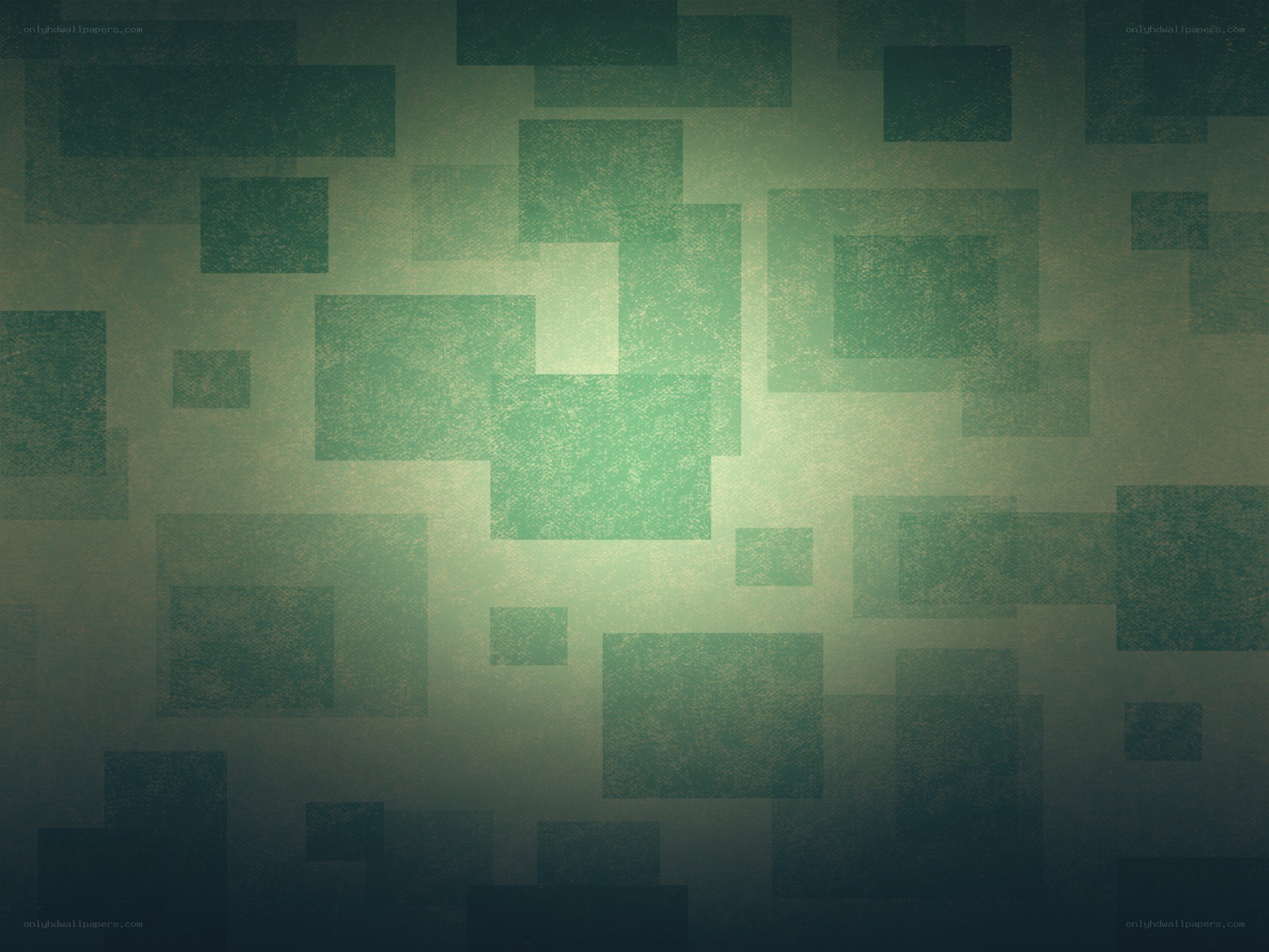 green geometric pattern background