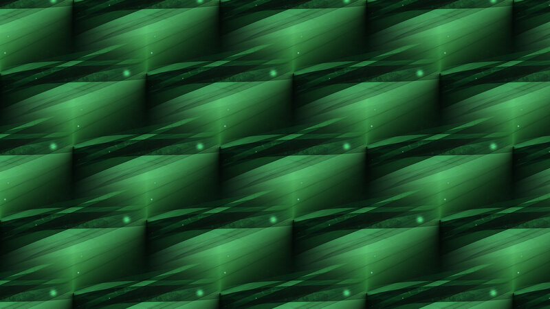 Green Geometric Pattern — Dark, Abstract