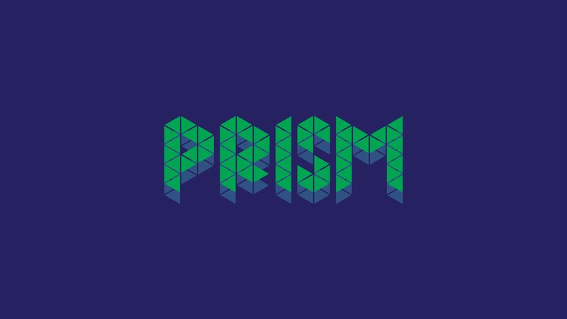 Green Geometric Text