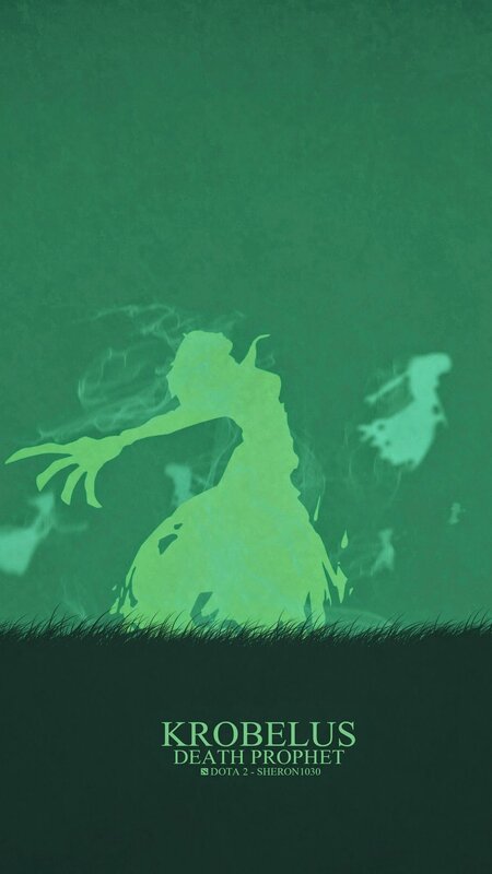 Green Ghostly Figure — Dramatic