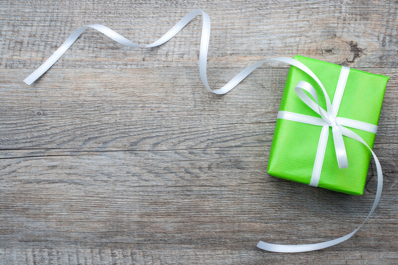 Green Gift Box — Calm