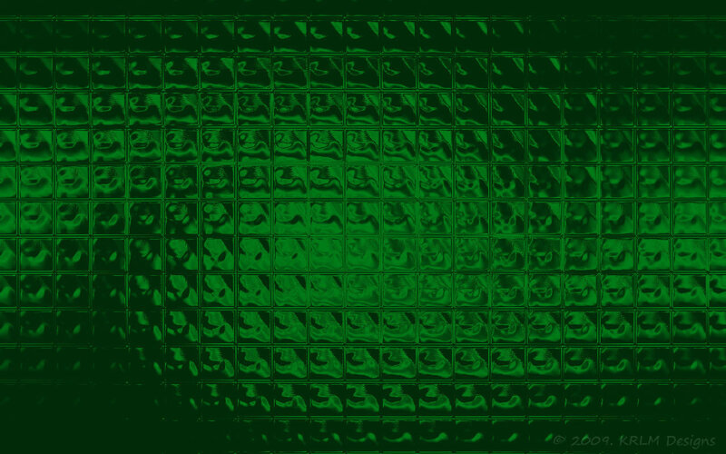 green glass block pattern