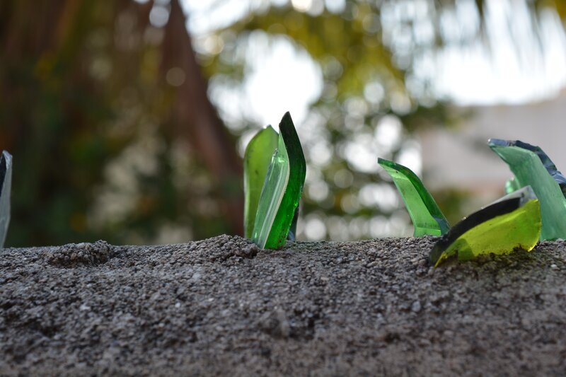 Green Glass Shards — Calm