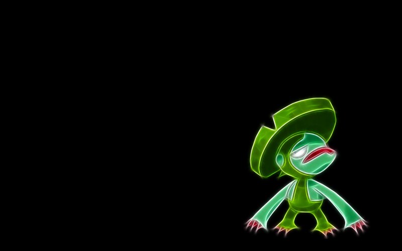 Green Glowing Creature