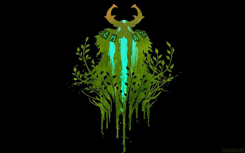 Green Glowing Figure