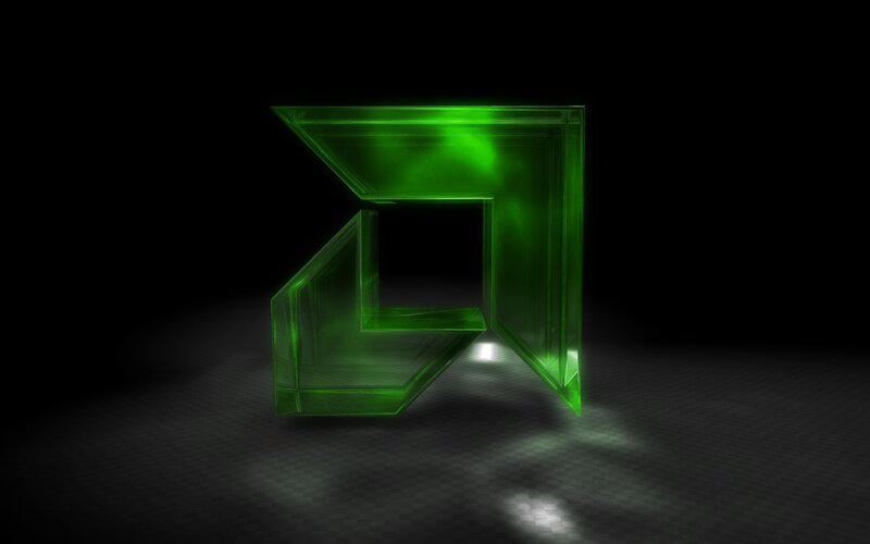 Green Glowing Logo