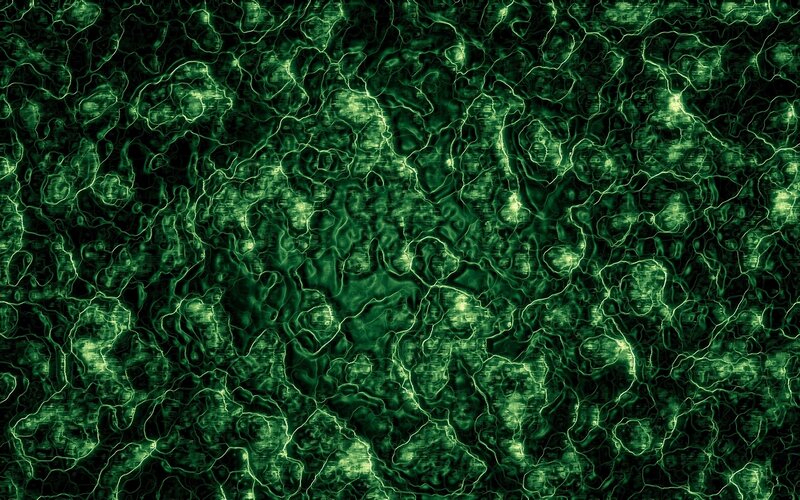 Green Glowing Network — Mysterious