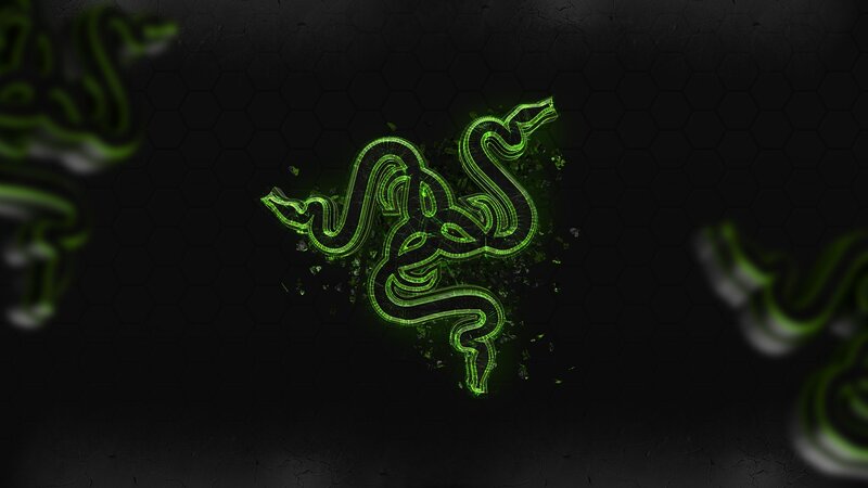Green Glowing Snake Logo