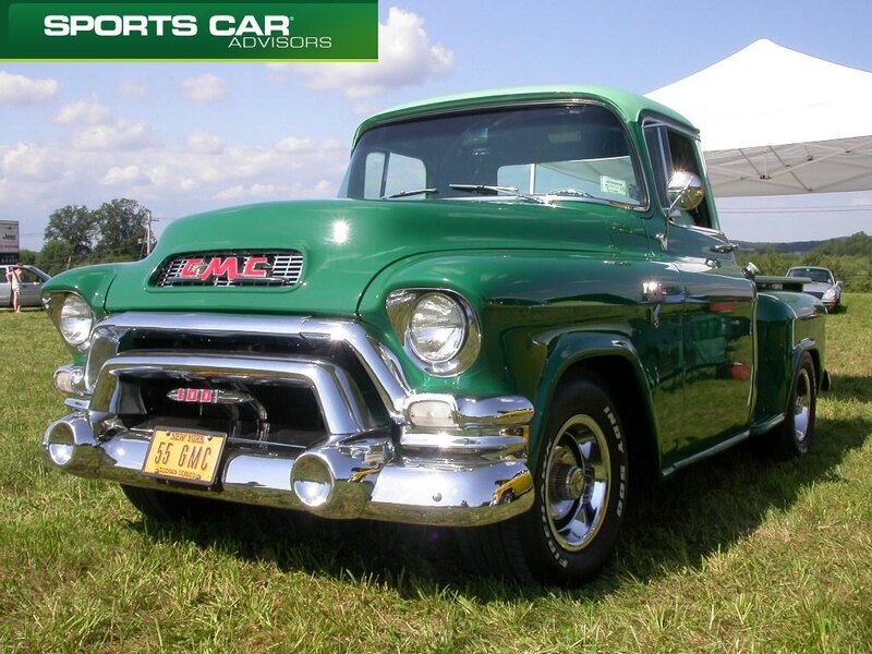 Green Gmc Pickup Truck
